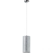 Pendelleuchte Selma E27 42w Kunstfase Silver, Innen
