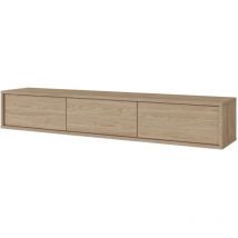 Selsey - Moddern - Tv-lowboard Mit Wandmontageoption, Eiche, 180 Cm