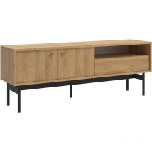 Selsey OLAR - Meuble TV - 154cm - couleur du bois de caryer
