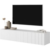 Selsey – TV-Möbel 140 cm – Weiß – 30 cm – 140 cm – 31,6 cm – Matt