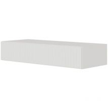 Veldio - Consola suspendida con cajón - 90 cm - Blanco - Selsey