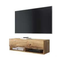 Selsey - wander - Meuble tv / Banc tv (chêne wotan, 100 cm, sans led)