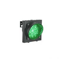 Semaforo Verde Singola 1 Luce 230v Led Lampada Monolampada Parcheggio Impianto