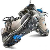 Semelles Anti-dérapantes et Anti-Glisses avec Crampons pour Neige Glace Verglas