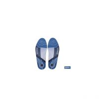 Semelles de protection pour empreinte en supination (empreinte extérieure) Taille 46 en mousse bleue et polyuréthane