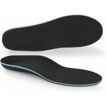 Semelles de soutien de la voûte plantaire pour fasciite plantaire pour hommes et femmes, insert orthétique pour pieds plats, semelle intérieure de