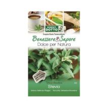 Stevia – 8006555075151 – Sementi di Stevia per orto – Semina da Febbraio a Maggio – Raccolta da Settembre a Novembre – Sementi Dotto