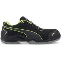 Puma Safety Shoes - Zapatos de trabajo Puma Fuse tc Green Low S1P src esd - - Negro /Verde