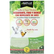 Semillas Batlle - Semillas césped resistente fino y denso con repelente de aves Batlle 1kg