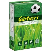 Gartners - Semillas de césped para juegos y deporte 1 kg
