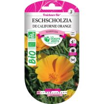 Semillas de eschscholzia naranja bio Los Dedos Verdes