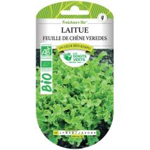 Semillas de lechuga de hoja de roble bio Los Dedos Verdes