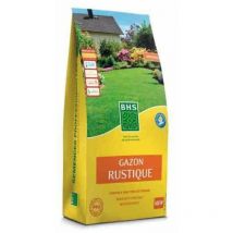 Serrurerie-boutique - bhs Césped Rústico – 5 kg – 200 m² – Jardines tradicionales – Todo tipo de suelo – Denso y estético – Se instala rápida y