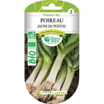 Semillas de puerro amarillo de Poitou bio Las Manos Verdes