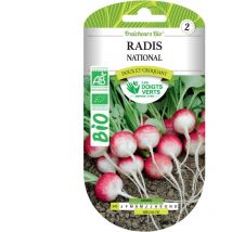 Semillas de rábano nacional bio Los Dedos Verdes