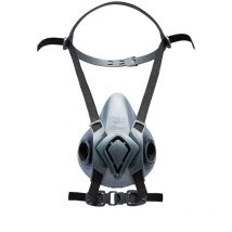 Masque réutilisable BLS série BLS 4000next Noir, Vert, taille S/M ( Prix pour 1 )