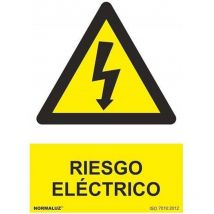 Señal riesgo eléctrico - 10x15 cm