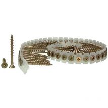 Senco - DuraSpin Collated Screws Flooring/Wood SQ2 4.2 x 50mm (Pack 1000) SEN42W50