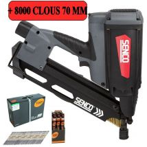 SGT90I cloueur a gaz de charpente clous 50/90mm 34° + 8000 clous 2.8x 70 mm - Senco