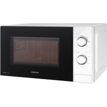 Forno a Microonde Piccolo, EasyClean, 20L - Microonde Rapido 700W, 5 Livelli di Potenza, Piatto rotante 25.5cm, Timer fino a 35min, Funzione di