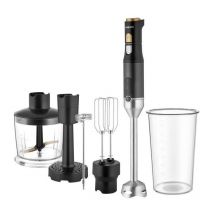 Sencor - Mixeur plongeant 6 en 1 shb 6442BK - 1200 w - Technologie titanium QuadBlade - Noir