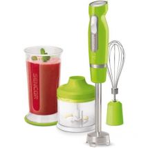 Sencor - shb 4461GR EUE3 Frullatore a Immersione con 6 Lame in Titanio e Ice Crash Verde