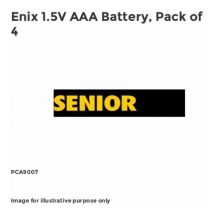 Enix - Senior 1.5V aaa Battey, Pack of 4