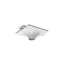 Larissa Lighting - Senovo Gypsum Downlight Spot 1x GU10 Max 40W Blanc Pur