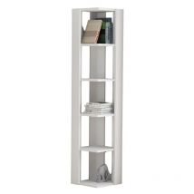 Sens de plateau vertical 5 creux blancs 34x161x34 cm