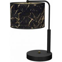 Milagro - senso Schwarz/Gold Tischlampe 1xE27