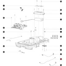 Sensorkabel Hubwerk rechts i108E bluebird Mähroboter AB12.02.00.0162
