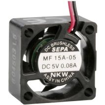 MF15A05 Ventola assiale 5 v/dc 0.6 m³/h (l x l x a) 15 x 15 x 8 mm - Sepa