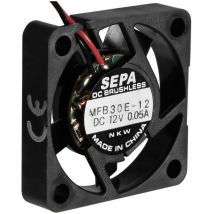 Sepa - MFB30E05 Axiallüfter 5 v/dc 3.8 m³/h (l x b x h) 30 x 30 x 6.5 mm