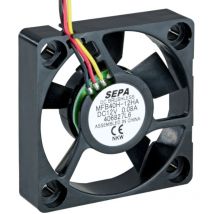 Sepa - MFB40H12HA-001 Axiallüfter 12 v/dc 13.92 m³/h (l x b x h) 40 x 40 x 10 mm