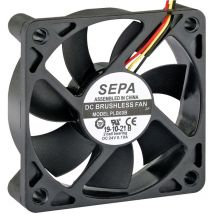 Sepa - PLB60B12FSE33A Axiallüfter 12 v/dc 27.6 m³/h (l x b x h) 60 x 60 x 15 mm