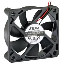 PLB60B12SE32A Ventola assiale 12 v/dc 27.6 m³/h (l x l x a) 60 x 60 x 15 mm - Sepa