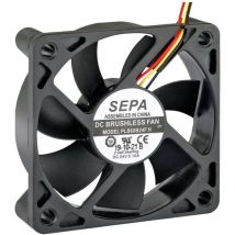 PLB60B24FSE31A Ventola assiale 24 v/dc 27.6 m³/h (l x l x a) 60 x 60 x 15 mm - Sepa