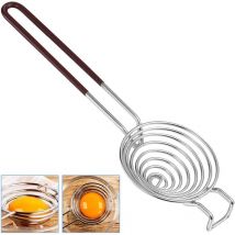 Séparateur de jaune d'œuf, extracteur de blanc d'oeuf, Acier inoxydable Séparateur d'oeufs Gadget de cuisine Séparateur blanc de jaune d'oeuf avec