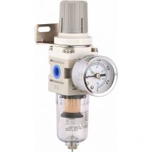 Séparateur d'eau - Régulateur d'air comprimé - Pour compresseur - 1/4" - Recommandé