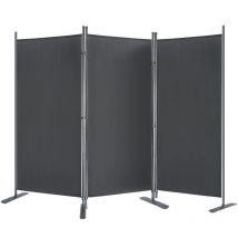 Paravento 275x180 cm divisorio interno schermo privacy divisorio per balcone con fascette per cavi, chiodi e base protezione solare protezione vento