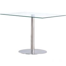 Modern Furniture Direct - Sephora 107cm Small Glass Dining Table
