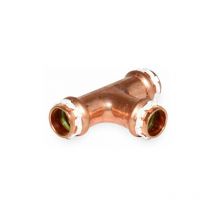 SudoPress Solar T-Stück (i/i/i) 15mm Kupfer Cu Press V-Kontur 5130VS15 - Seppelfricke