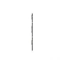Serrure 3 Points Tf3 Pêne Dormant 1/2 Tour 41 Mm Stremler Pêne D Basc. Court+fourreau U24x6 Axe 26 - 6470.41.4d