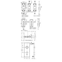 Serrure De Garage Verouillage Haut Sans Ressort Épaisseur 18mm - Wss - 16520000010