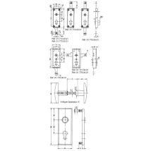 Serrure De Garage Verouillage Bas Avec Ressort Épaisseur 29mm - Wss - 16540000010