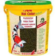 Sera Koi Color Large 21 Liter Eimer Teichfutter Fischfutter Sticks Goldfische