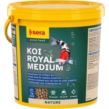 Koi Royal Medium Nature 3800ml Eimer Teichfutter Fische Teich Goldfische - Sera