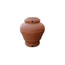 Elbi - Serbatoio in polietilene fuori terra mod. terra cotta 1000lt - cm dmxh 119x160