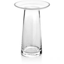 Serenite Vase mit Kragen h20x13,5 transparent