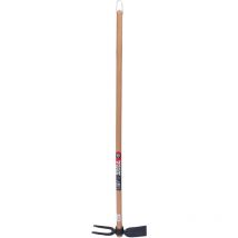 Serfouette forgée panne et langue de 26cm manche bois 110 cm